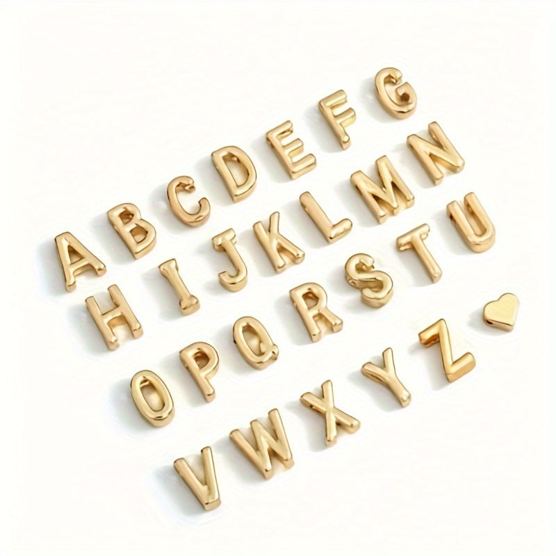 Minimalist Alphabet Jewelry Set – Necklace &amp; Bracelet with Personalized Initial