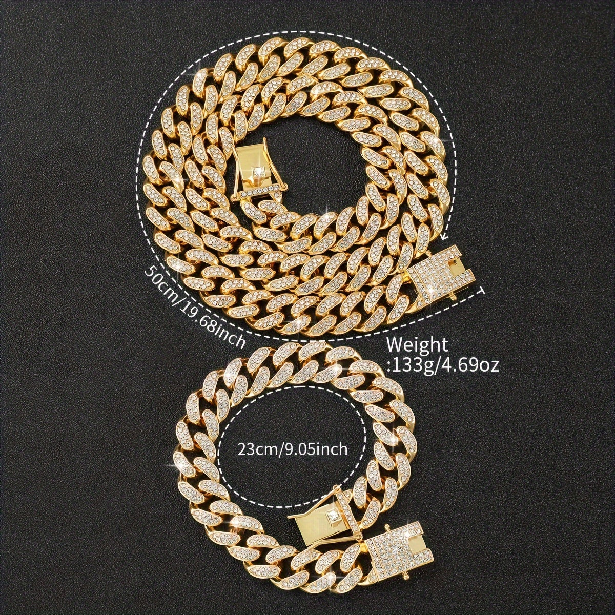 3pcs Women's Stainless Steel Quartz Watch &amp; Jewelry Set